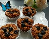 Foto langkah ke 5 dari resep Blueberry Oat Yoghurt Muffin.