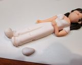 Foto del paso 20 de la receta: Paso a paso tarta fondant enfermera (sin gluten)
