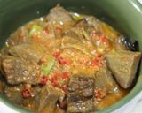 Foto langkah ke 4 dari resep Rendang Pete Lidah Sapi.