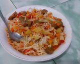 Foto langkah ke 5 dari resep Mie Kuah Akhir Bulan.
