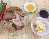 Hình bước làm 1 của món Lòng lợn xào dầu hàu