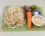 Hình bước làm 1 của món Giá muối sổi cho ngày chay