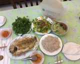 Hình bước làm 3 của món Cá điêu hông nướng sả ớt
