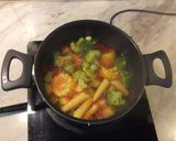 Hình bước làm 3 của món Canh rau củ chay