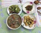 Hình bước làm 5 của món Canh trai khế cà chua