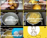 Foto langkah ke 2 dari resep Fried Potato Wedges.