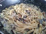 Pasta con setas / hongos