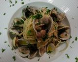 A picture of step 7 of Spaguetti Alle Vongole.