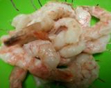 A picture of step 2 of Chilli Shrimps.