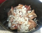 A picture of step 6 of Stewed chicken Creole (organic) with polenta.