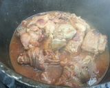 A picture of step 9 of Stewed chicken Creole (organic) with polenta.
