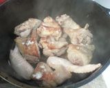A picture of step 4 of Stewed chicken Creole (organic) with polenta.