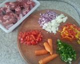 A picture of step 2 of Oxtail Stew.