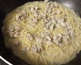 A picture of step 6 of Spaguetti Alle Vongole.
