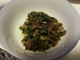 Mushrooms with garlic