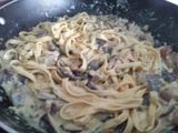 Pasta with mushrooms