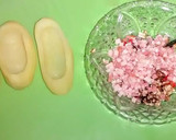 Foto del paso 1 de la receta: Papas rellenas de panceta y solomillo de cerdo