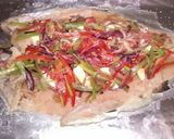 Foto del paso 1 de la receta: Papillot de trucha ahumada con zapallo criollo