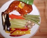 Foto del paso 3 de la receta: Pollo de campo braseado con salsa barbacoa