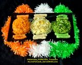 A picture of step 4 of Tricolor Pulav.