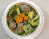 Hình bước làm 4 của món Canh súp rau