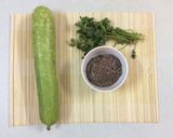 Hình bước làm 1 của món Cua nấu bầu