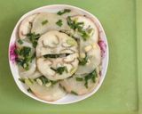 Hình bước làm 4 của món Cà bát hấp hành