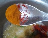 A picture of step 7 of Kathiyawadi choley.