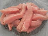 Crispy beef with brown sauce
