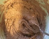 A picture of step 3 of Peanut butter brownie.
