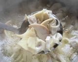 Gambar langkah 2 resipi Masak Lemak Umbut Kelapa dengan Udang.