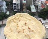 Hình bước làm 1 của món Burrito bò/gà
