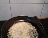 A picture of step 2 of Schezwan sauce.