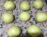 Foto langkah ke 4 dari resep Roti Sobek Greentea.
