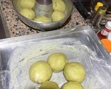 Foto langkah ke 5 dari resep Roti Sobek Greentea.