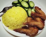 Hình bước làm 4 của món Cơm gà Quảng Nam (lai Nghệ An) ^^