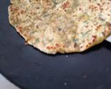 A picture of step 17 of Methi matar malai stuffed paratha.
