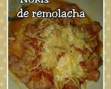Foto del paso 4 de la receta: Ñoquis de remolacha