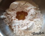 A picture of step 1 of Be Padwali Rotli.