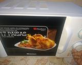 A picture of step 6 of Mexican cheese pasta.