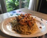 Foto langkah ke 5 dari resep Spaghetti aglio olio.
