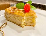 Foto del paso 18 de la receta: Pastel con manzanas laminadas (Cake with sliced apples)