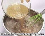 Foto langkah ke 3 dari resep Chocolate cake tanpa telur tanpa mixer.
