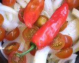 Foto del paso 2 de la receta: Ensalada templada de mejillones y verduras