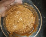 A picture of step 6 of Eggless plum cake.