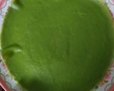 Hình bước làm 3 của món Crepe trà xanh