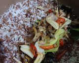 Foto langkah ke 4 dari resep Nasi Liwet Rice cooker.