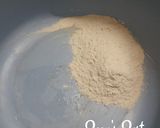 A picture of step 1 of Brown Rice flour Mysore Bondas.