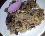 Foto del paso 6 de la receta: Arroz chaufa de sangrecita de pollo