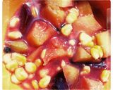 A picture of step 1 of Pumpkin Beetroot sweet corn Thick soup.